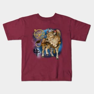 Chinese Zodiac Animal Year of the Ox Kids T-Shirt